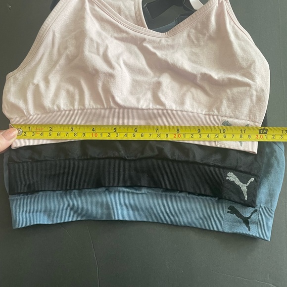 Puma, size M, sports bra bundle, preloved with signs of wash & wear - Picture 4 of 6